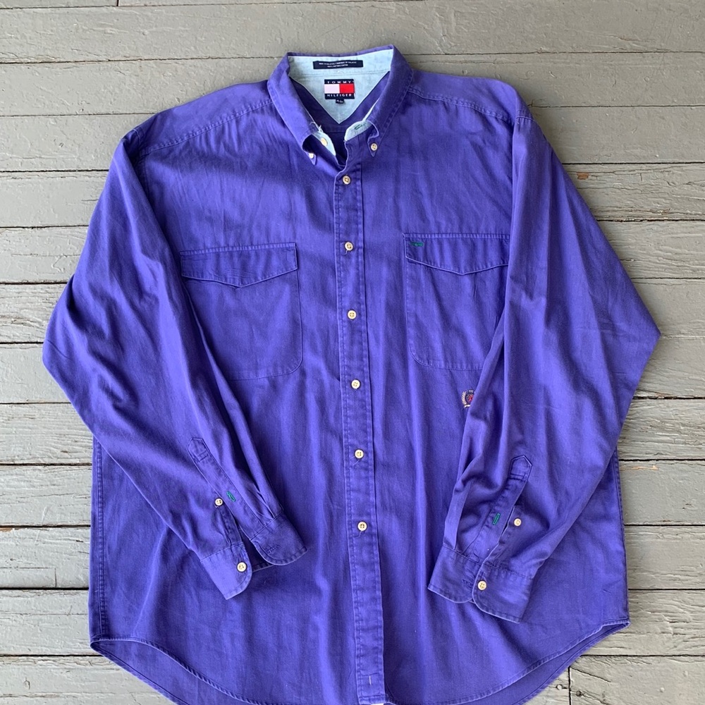Vintage Tommy Hilfiger Button Down Up